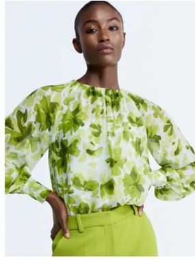 The Fold Rossana Silk Blouse